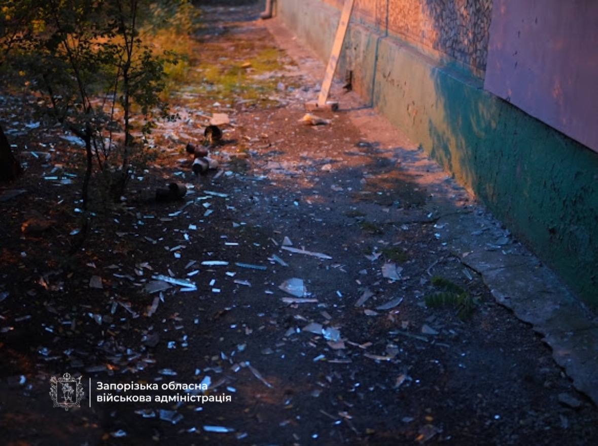 Удар по Запоріжжю 22 вересня 2025 Удар по Запоріжжю 22 вересня 2025