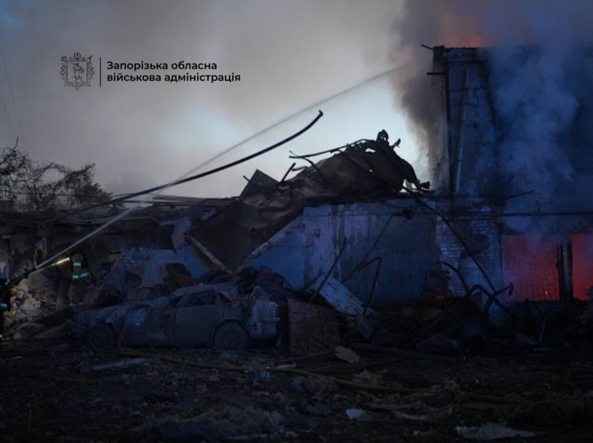 Удар по Запоріжжю 22 вересня 2025 Удар по Запоріжжю 22 вересня 2025