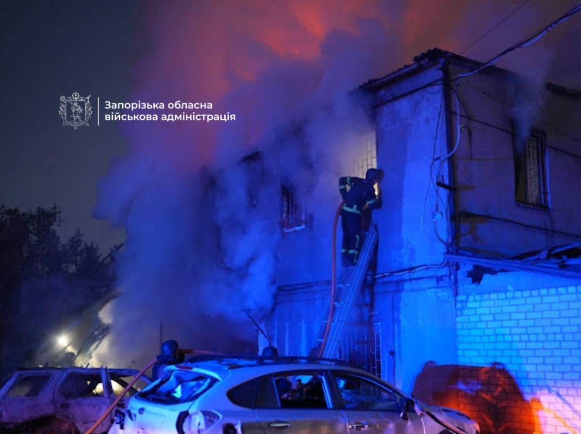 Удар по Запоріжжю 22 вересня 2025 Удар по Запоріжжю 22 вересня 2025