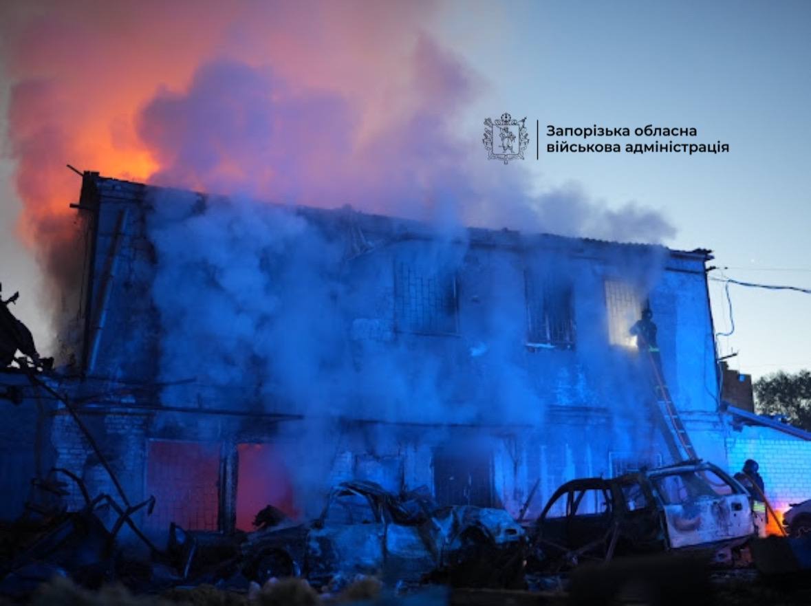 Удар по Запоріжжю 22 вересня 2025 Удар по Запоріжжю 22 вересня 2025