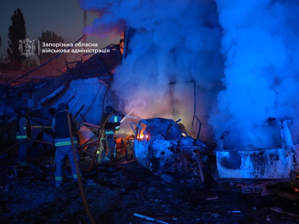 Удар по Запоріжжю 22 вересня 2025 Удар по Запоріжжю 22 вересня 2025