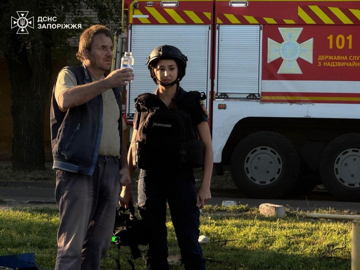 Удар по Запоріжжю 22 вересня 2025 Удар по Запоріжжю 22 вересня 2025