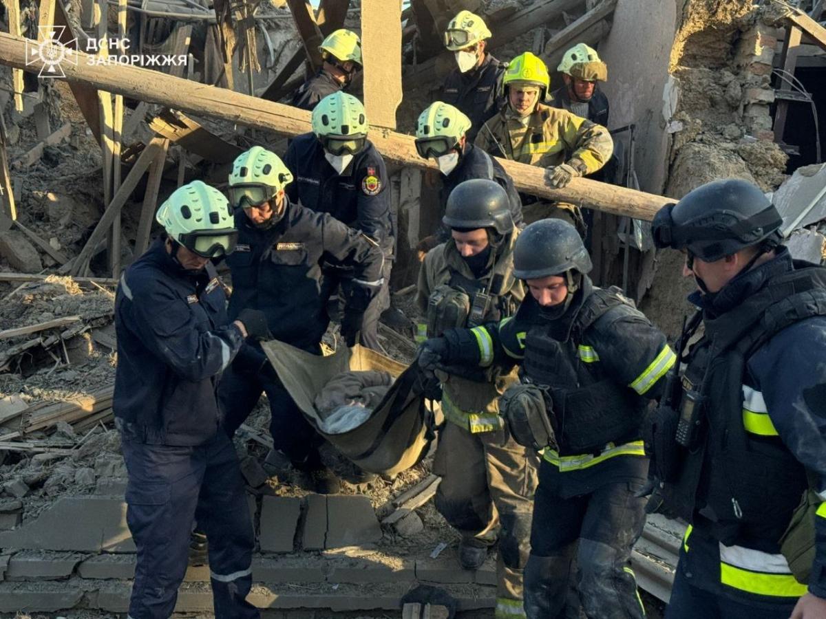 Удар по Запоріжжю 22 вересня 2025 Удар по Запоріжжю 22 вересня 2025