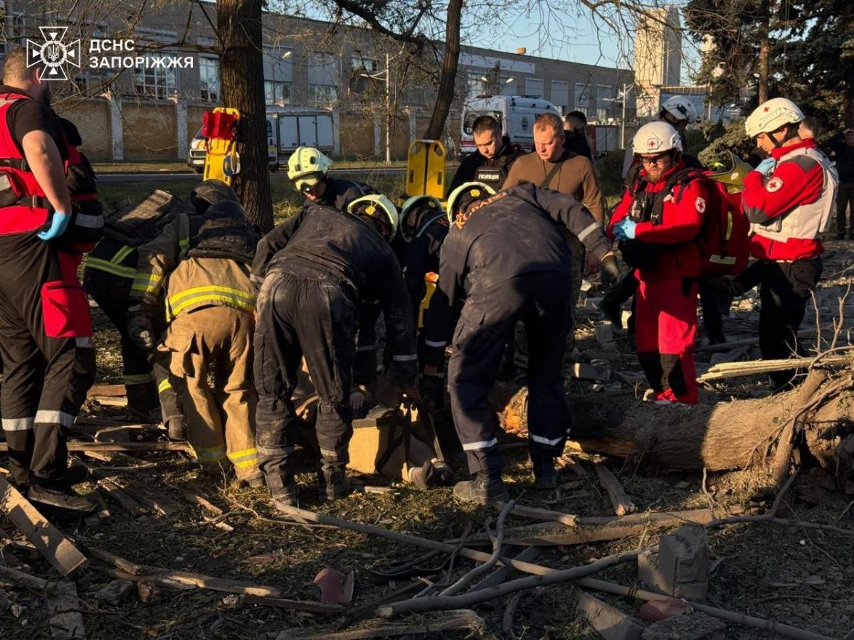 Удар по Запоріжжю 22 вересня 2025 Удар по Запоріжжю 22 вересня 2025