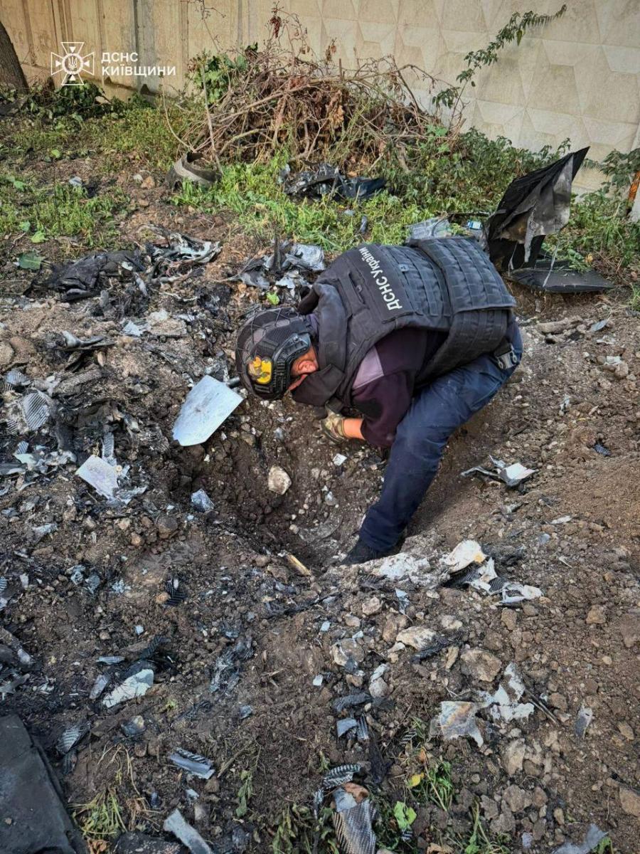 Удар РФ по Київській області 22 вересня Удар РФ по Київській області 22 вересня