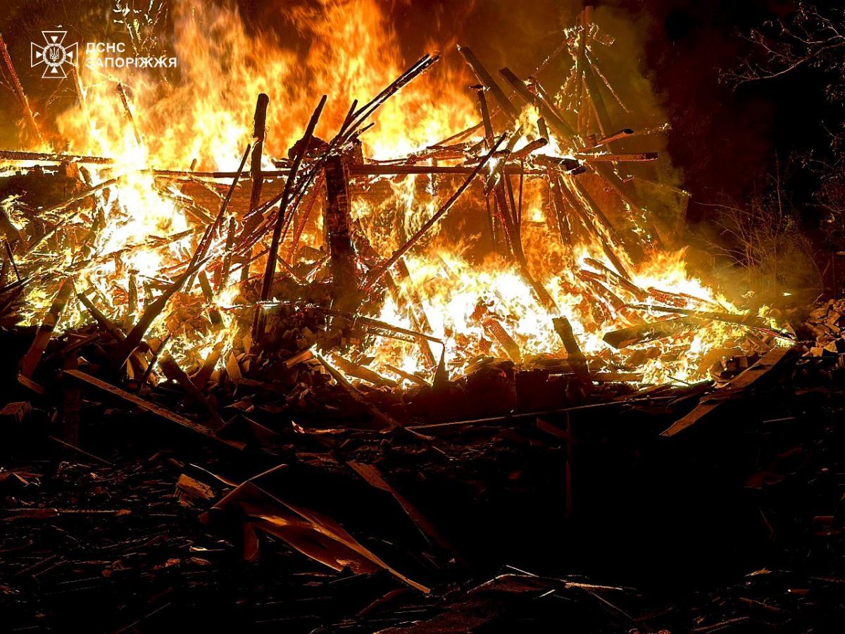 Удар по Запоріжжю 23 вересня 2025 Удар по Запоріжжю 23 вересня 2025