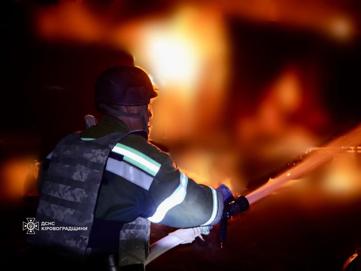 РФ вдарила дронами по Кіровоградщині РФ вдарила дронами по Кіровоградщині