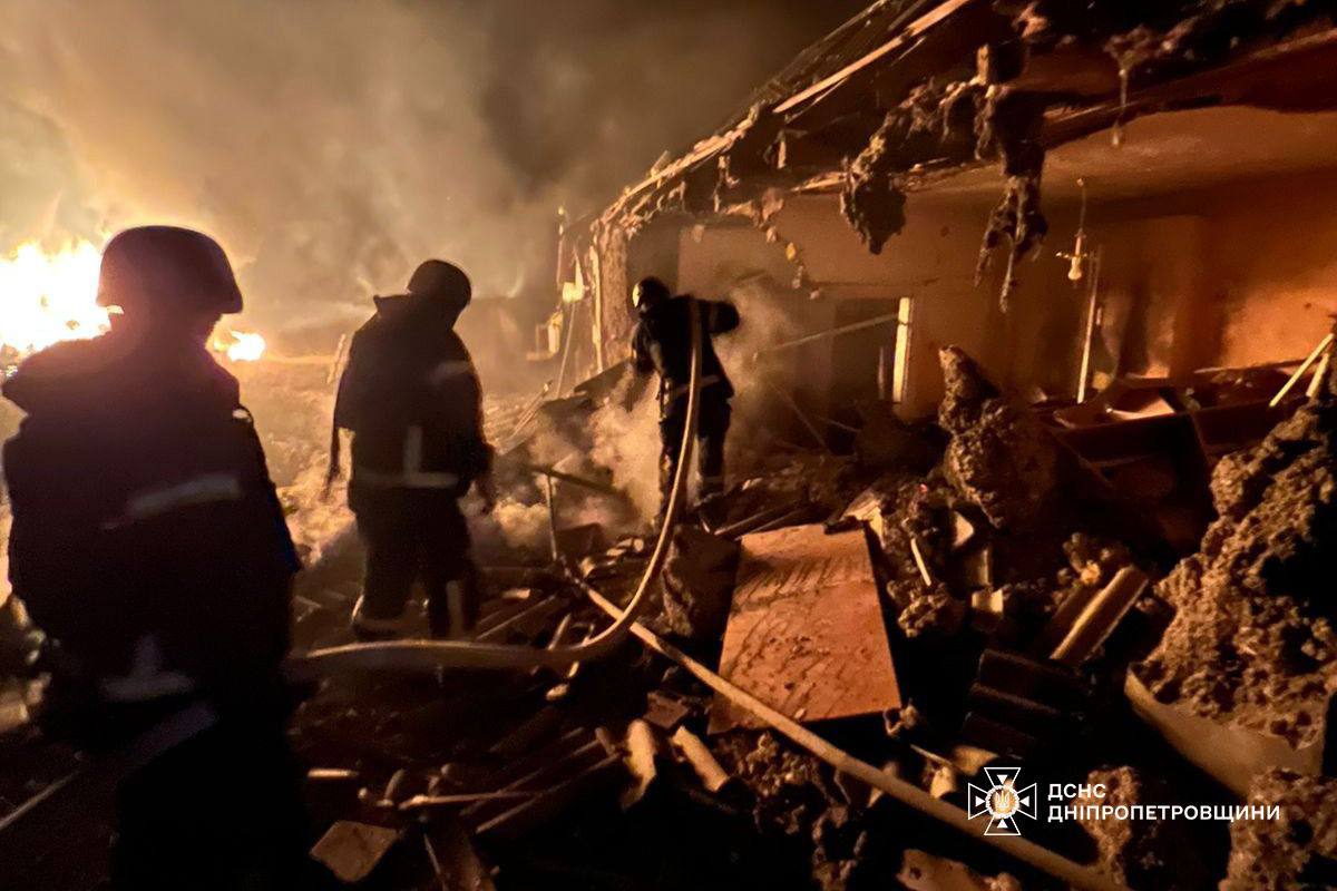 Атака на Дніпропетровщину 23 вересня 2025 Атака на Дніпропетровщину 23 вересня 2025