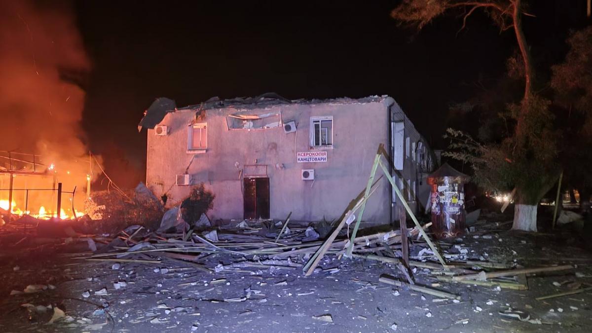 Атака на Одещину 23 вересня 2025 Атака на Одещину 23 вересня 2025