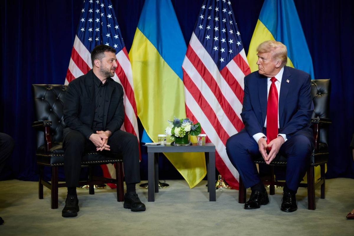 Владимир Зеленский, Дональд Трамп 