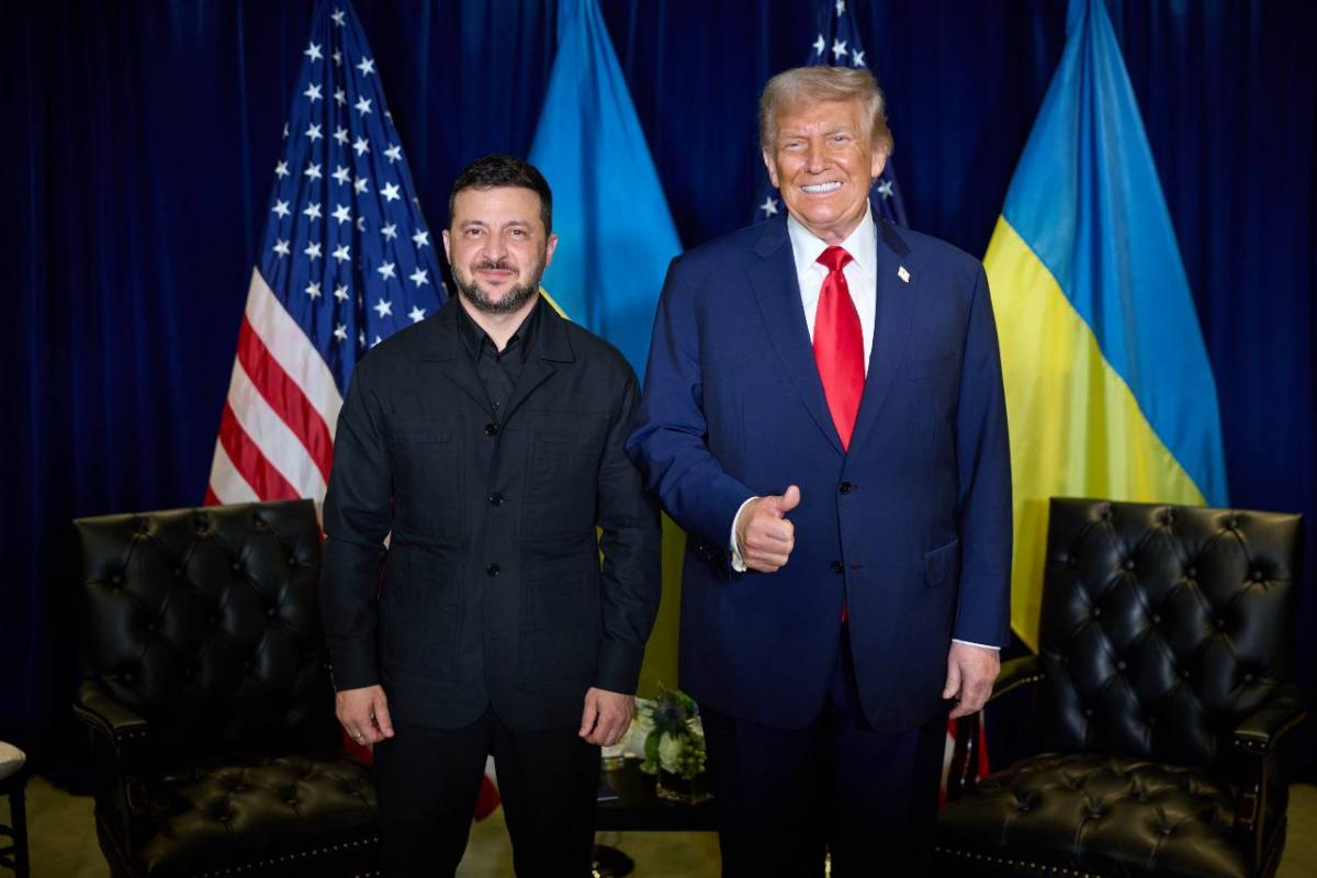Владимир Зеленский, Дональд Трамп 