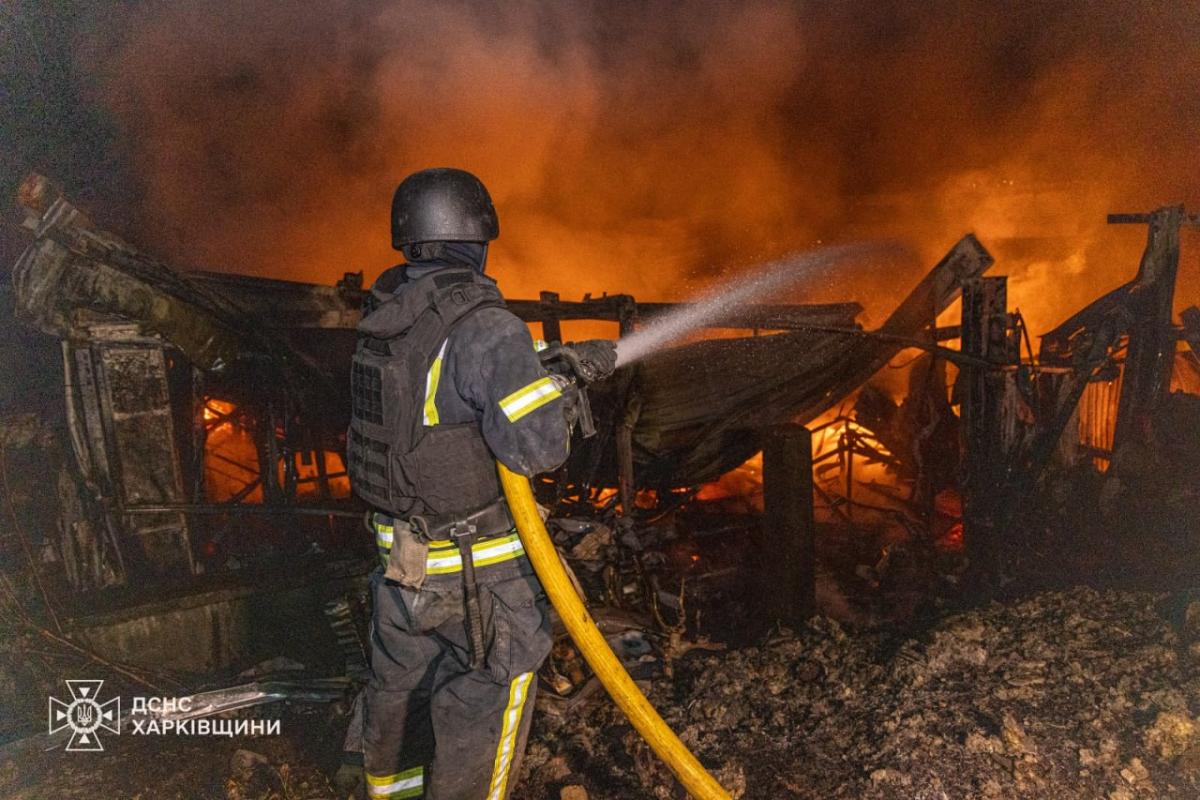 На Харківщині спалахнули пожежі На Харківщині спалахнули пожежі