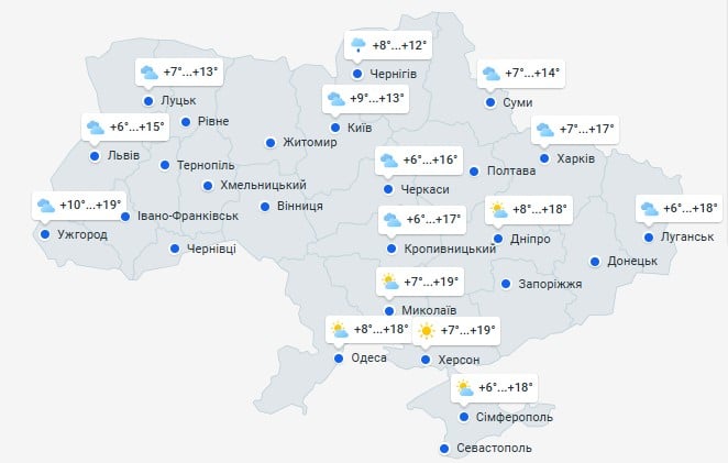 Погода в Украине 28 сентября Погода в Украине 28 сентября