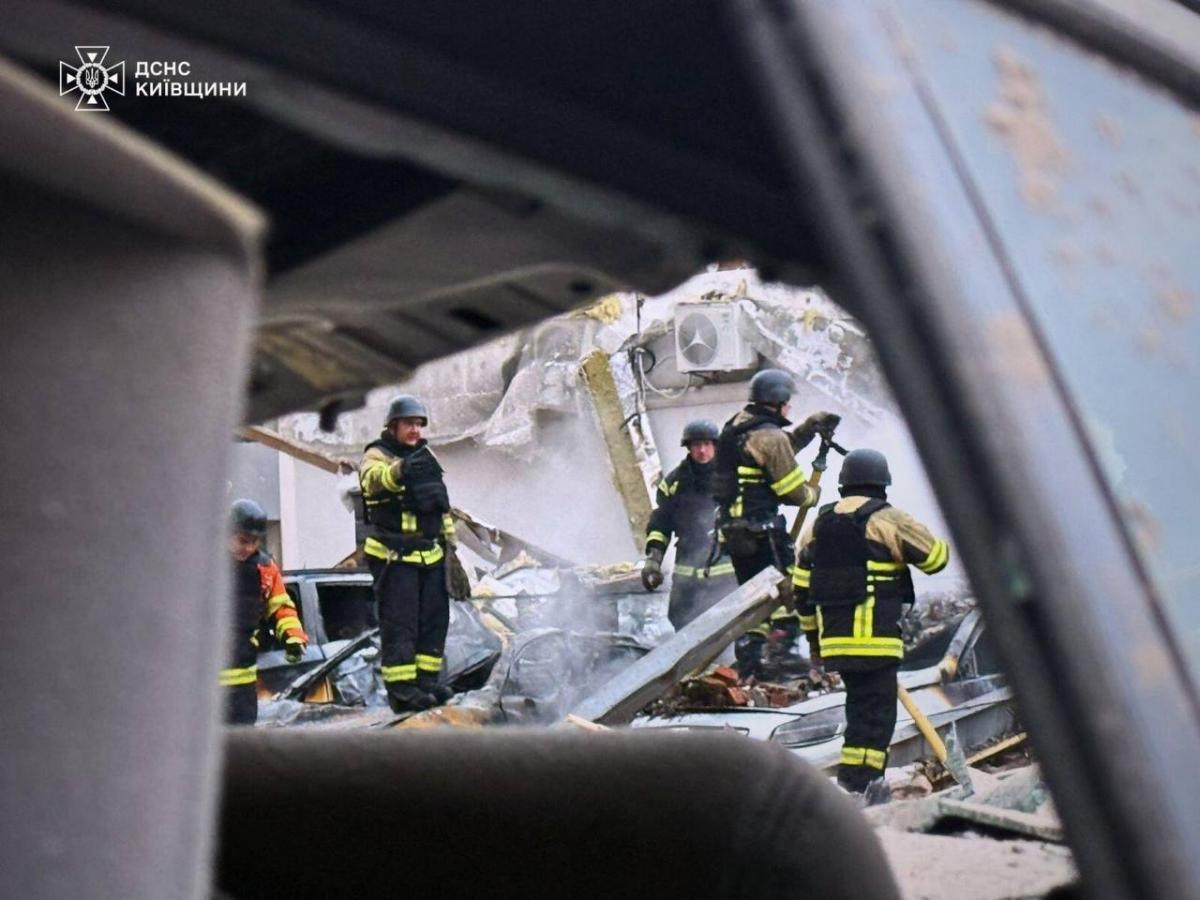 Наслідки масованої атаки РФ на Київську область Наслідки масованої атаки РФ на Київську область