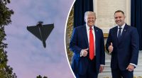 Трамп обговорив з Навроцьким атаку РФ: один БпЛА приземлився на військовій базі