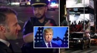 Заблоковано: поліція Нью-Йорку затримала Макрона через Трампа, дивне відео