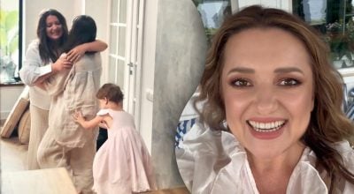 Наталя Могилевська з дітьми