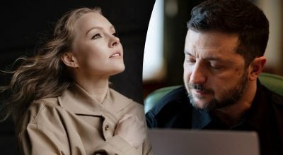 Алена Шоптенко, Владимир Зеленский Алена Шоптенко, Владимир Зеленский