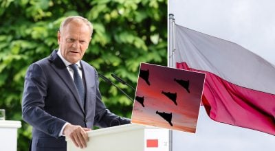 Дональд Туск, удар безпілотника Дональд Туск, удар безпілотника