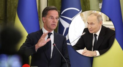 Рютте, Путин Рютте, Путин
