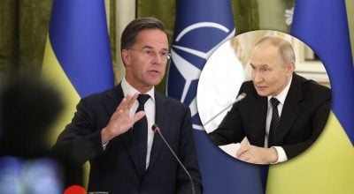 Рютте, Путин Рютте, Путин