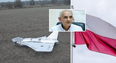 Олексій Мельник, дрон РФ, Польща Олексій Мельник, дрон РФ, Польща