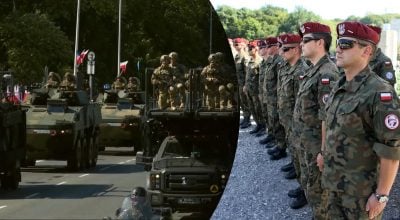 Польща перекидає 40 тисяч військових на кордон з РФ та Білорусією - що сталось Польща перекидає 40 тисяч військових на кордон з РФ та Білорусією - що сталось