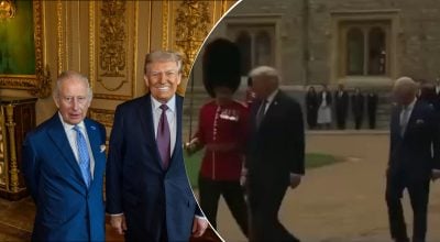 Трамп, король Чарльз Трамп, король Чарльз