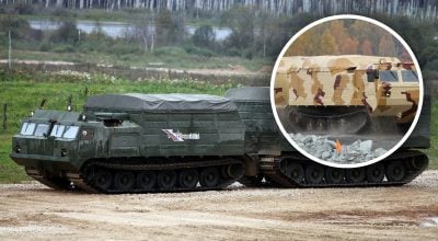 Знищено ворожий багатоцільовий тягач "Витязь" Знищено ворожий багатоцільовий тягач "Витязь"