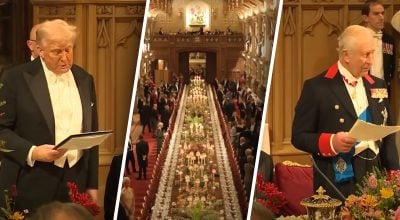 Почали кричати одне на одного - королівський прийом Трампа закінчився скандалом Почали кричати одне на одного - королівський прийом Трампа закінчився скандалом