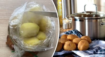 Вареный картофель Вареный картофель