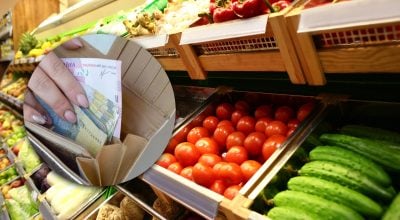 продукты, овощи, деньги продукты, овощи, деньги