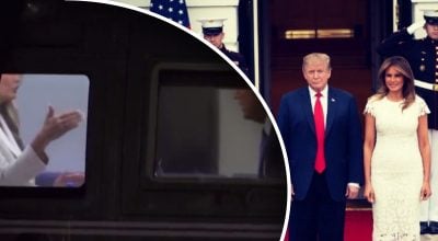 Дональд Трамп и Мелания Трамп Дональд Трамп и Мелания Трамп