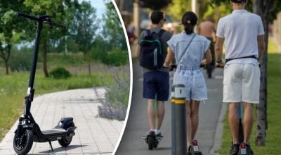 В Україні почали забороняти їзду на електросамокатах В Україні почали забороняти їзду на електросамокатах