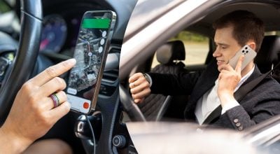 Штраф не загрожує: три випадки, коли за кермом можна користуватися телефоном Штраф не загрожує: три випадки, коли за кермом можна користуватися телефоном