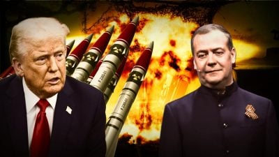 Трамп відповів на ядерні погрози Росії та обізвав Мєдвєдєва - що він сказав про війну Трамп відповів на ядерні погрози Росії та обізвав Мєдвєдєва - що він сказав про війну