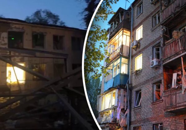 Росіяни атакували Запоріжжя табуном БпЛА: спалахнули пожежі, є постраждалі