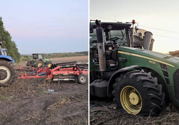 РФ ударила по аграриям, которые собирали урожай: 12 человек ранены, техника повреждена