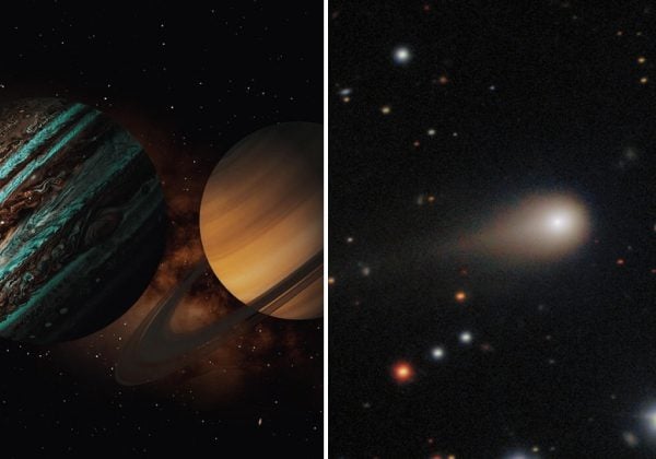 вчені вражені дивною начинкою комети