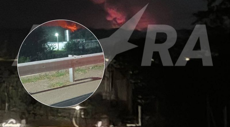 РФ атакували дрони: спалахнули пожежі в районі НПЗ та електростанції