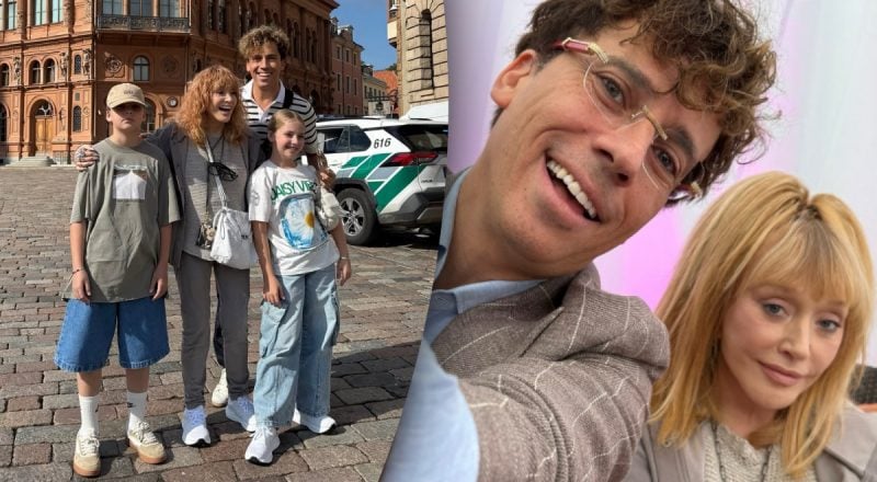 Удивительно помолодела: Галкин засветил на фото Пугачеву с подросшими детьми