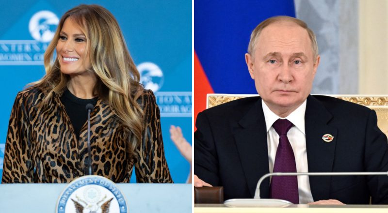"Ответил на дипломатию пощечиной": как Путин оскорбил Меланию Трамп - WP
