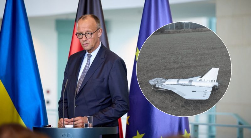 Атака дронів на Польщу: Мерц зробив тривожну заяву про ППО НАТО