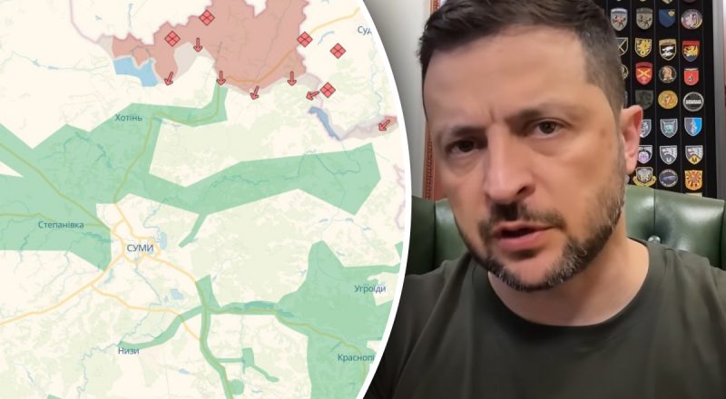 Российская наступательная операция на Сумы полностью сорвана, — Зеленский