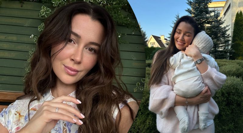 Дочь Заворотнюк прячет фигуру после родов: показалась на пляже