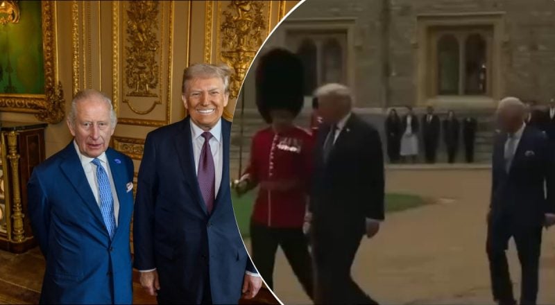 Таких порушень не робив ніхто: Трамп жорстко зганьбився на зустрічі з королем Англії