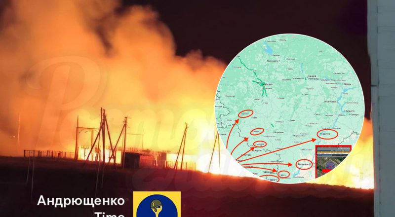 Пожары, отключения света и закрытые аэропорты: ночью в РФ прогремели взрывы