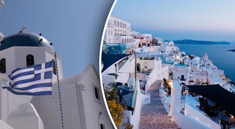 Почему дома в Греции красят в белый и синий цвета - тайна страны раскрыта