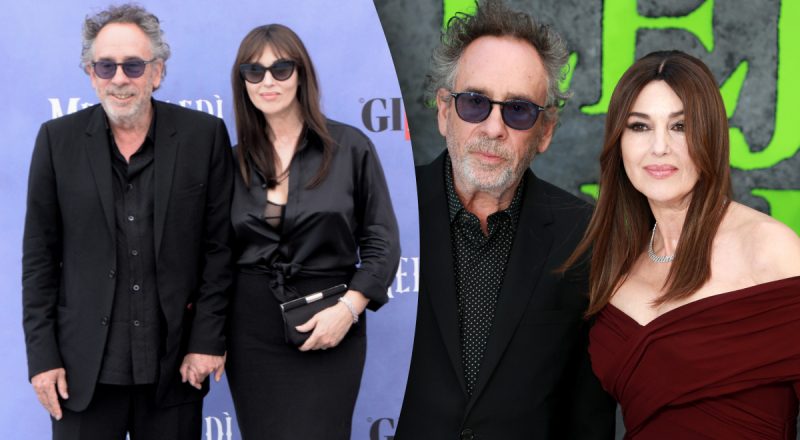 Моніка Беллуччі та Тім Бертон раптово розійшлись - деталі