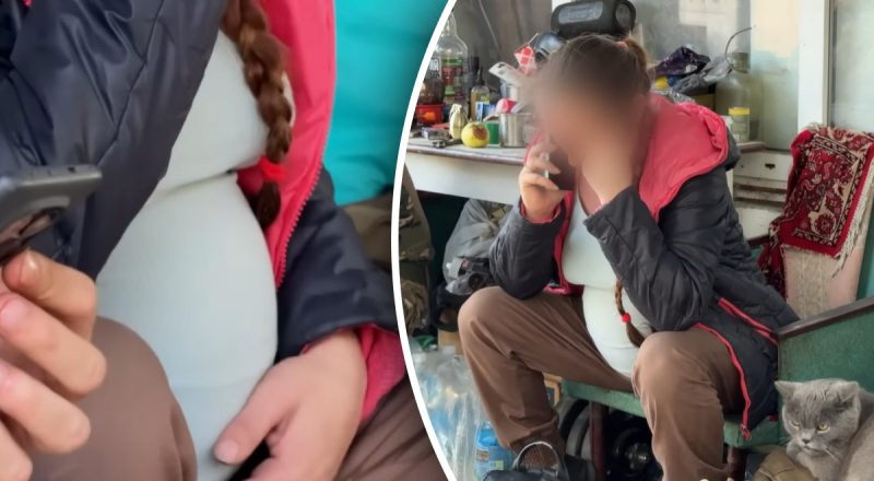 Заради життя донечки: вагітна жителька Покровська виїхала з міста на велосипеді